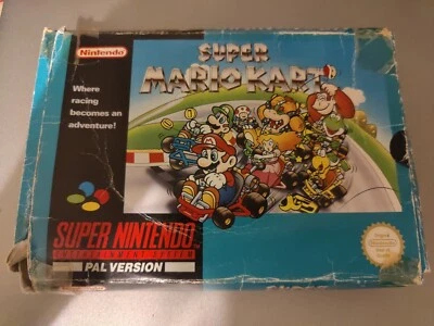 Super Mario Kart Original SNES Game • £3.20