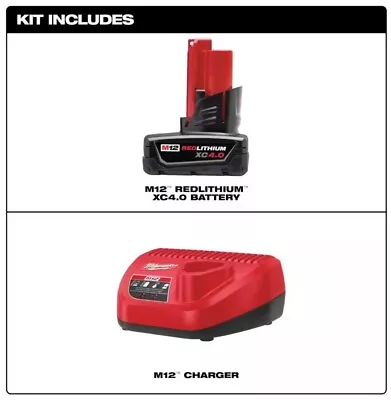 Milwaukee 48-59-244 Lithium-Ion Battery - Red (48-59-2440) • $10.50