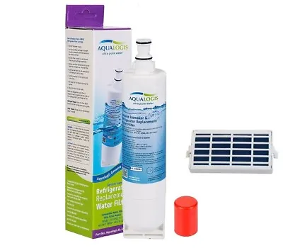 £16.35 • Buy Aqualogis Fridge Water And Air Filter Fits Whirlpool SBS002, Microban