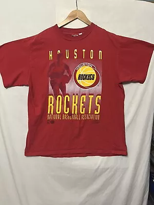 Vintage Red Houston Rockets Shirt Xl NBA • $24.99