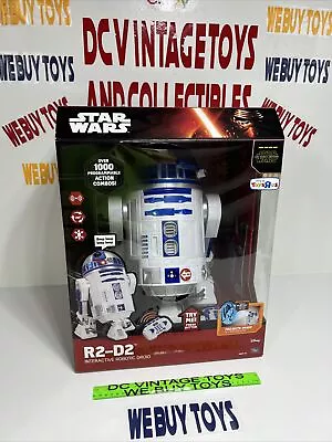 Star Wars Force Awakens R2-D2 16  INTERACTIVE ROBOTIC DROID TRU EXCLUSIVE NEW • $275