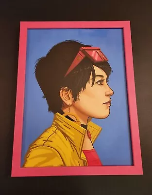 Jubilee Mondo Mike Mitchell Portrait Print Marvel X-Men Artist Proof Pro Framed • $300