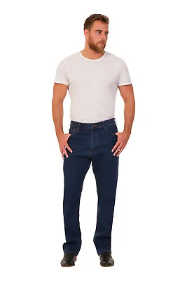 Ex M&S Men Jeans Slim Leg Trouser Pants Stretch Tapered Regular Fit Mark Spencer • £14.99