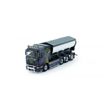 TEKNO SCANIA R13 8x4 Carrier With Tipper For Asphalt 1/50 TEK75065 • £200.25