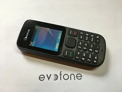 £19.95 • Buy Nokia 100 Phantom Black, Easy Loud Mobile, Unlocked, Screen Protected GRADE A