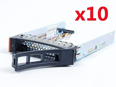 $45 • Buy 10PCS 44T2216 2.5  HDD Disk Caddy Tray For IBM X3550 X3650 X3500 X3400 M2 M3 M4