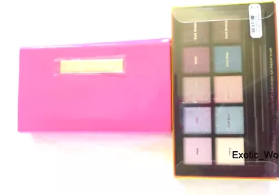 Victoria's Secret SPRING SHIMMER 10 EYESHADOWS MAKEUP KIT ~1 EYELINER~DUAL BRUS • $24.95