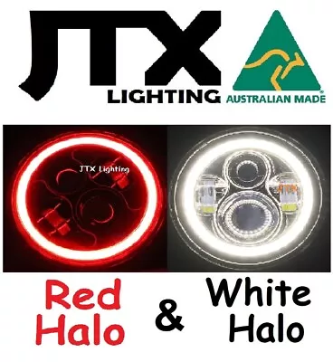  7  LED Headlights RED And WHITE Ford Bronco PickUp F100 F150 F250 F350  • $474