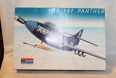 1/48 Scale Monogram F9F Panther Jet Airplane Model #5456 BN Open Box • $45