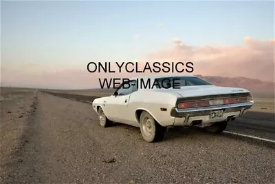 1970 Dodge Challenger R/t 8x12 Vanishing Point Movie Photo Muscle Car Hot Rod • $14.41