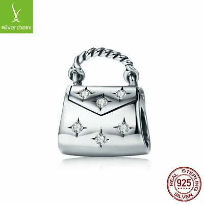 New Women 925 Sterling Silver Charms Beads Pandent Fit European Chain Jewelry • $5.13