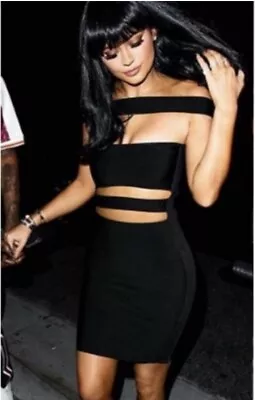 Bebe Black Bodycon Dress • $24.99