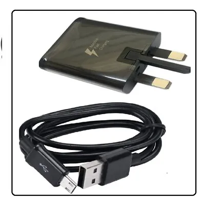 Original Fast Charger Adapter & 3M Cable Lead For Samsung Galaxy Tab A A6 10.1 • £11.45