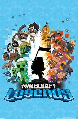 Minecraft Legends Poster • £54.24