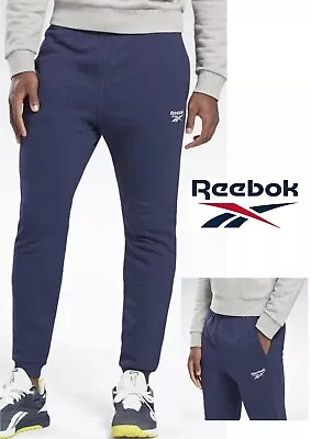 Reebok Identity Blue Joggers / Sweatpants / (GL3163) - RRP £60 • £24.99