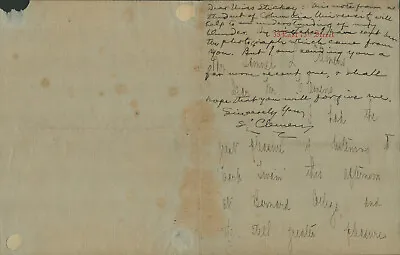 Samuel L.  Mark Twain  Clemens - Autograph Letter Signed 03/07/1906 • $4000