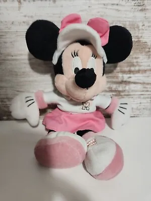 Minnie Mouse Tennis Bean Bag Walt Disney World Polyester Plush Doll Collectible • $13.74