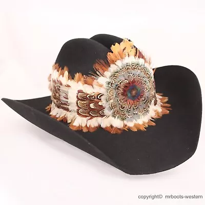 Western Feather Hat Band For Cowboy Hats SGF-FB-600 • $29