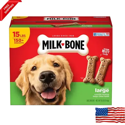 Milk-Bone Original Large Crunchy Dog Treat Biscuits (240 Oz.) • $29.98
