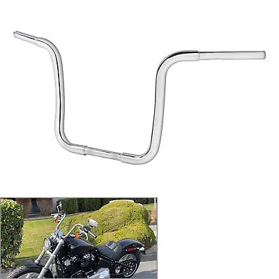 1 1/4  FAT Handlebar 14  Rise Ape Hanger Bar Fit For Harley Sportster XL Dyna • $79.99