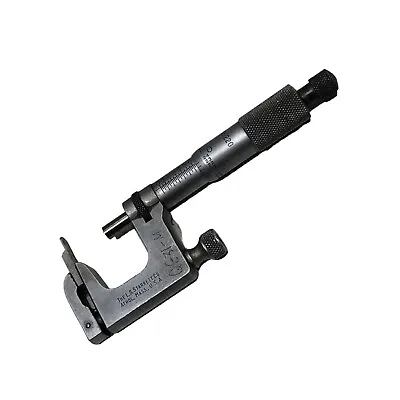 Starrett 220 Multi Anvil Micrometer 0-1” Carbide Tipped .001” Ratchet Thimble • $79.99