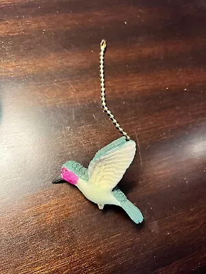 Hummingbird Ceramic Fan Pull • $9