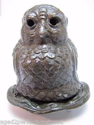 1920s VANTINES OWL Art Deco Incense Burner Decorative Arts Figural Bird • $295