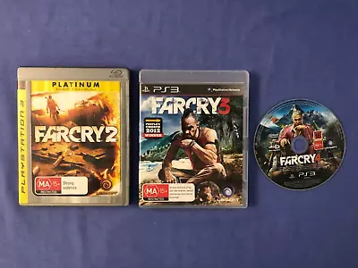 Far Cry 2 3 & 4 Bundle PS3 Complete With Manuals • $16.95