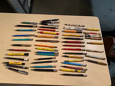 VINTAGE PENCIL LOT Mechanical & Bullet Pencils LOT OF 50 Advertising & Other Pen • $8.87