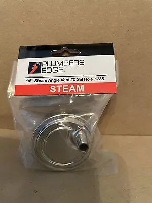 Plumbers Edge 1/8 In. Steam Angle Vent #C Set Hole • $12.95