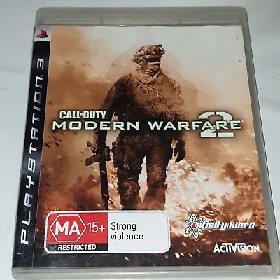 Call Of Duty (COD) Modern Warfare 2 - PlayStation 3 / PS3 Game - With Manual • $8.99