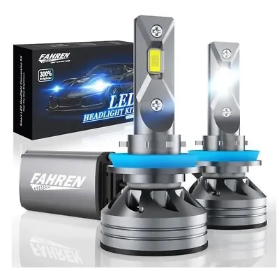 🚗Fahren H11/H9/H8 LED Headlight Bulbs 20000LM 600% Super Bright LED-Cool White • $34.95