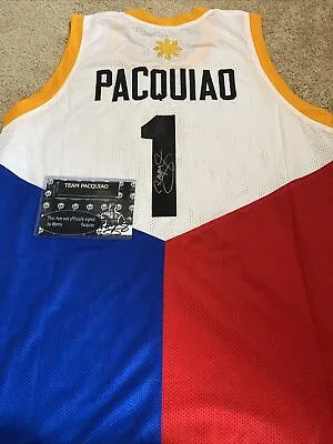 $9.99 • Buy Manny Pacquiao Autographed Signed Boxing Shirt Team Pacquiao Coa