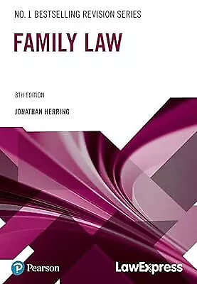 Law Express: Family Law Herring Jonathan Used; Good Book • £7.93