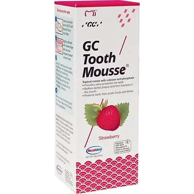 GC Tooth Mousse Strawberry 40g • $22.95