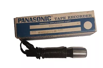 Vintage Panasonic Tape Recorder Microphone WM-2201P  • $50