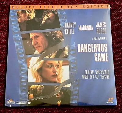 Madonna Sealed Laserdisc Dangerous Game Uncensored Director Cut Promo Version Lp • $30