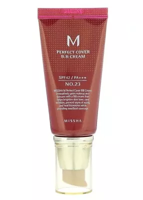 Missha M Perfect Cover BB Cream SPF42-PA+++ No.23/Natural Beige 50ml • $11.50