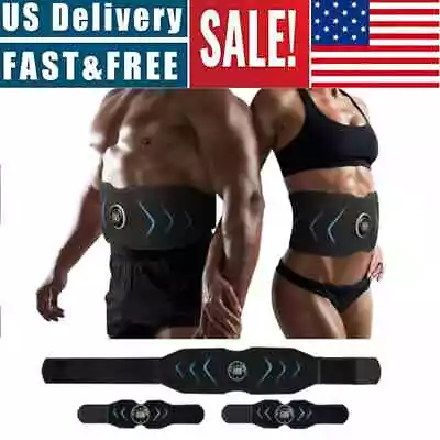 ABS Stimulator Ab Machine Abdominal Exercise Toning Belt Muscle Toner Training • $7