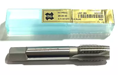 OSG 3/4-16 Tap Cobalt Spiral Point Plug Tap 3 Flute GH5 2843800 • $39.99