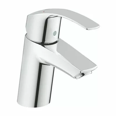 £49.76 • Buy GROHE 3246720L Eurosmart Basin Mixer Tap 1/2″ S-Size, Chrome - NEW
