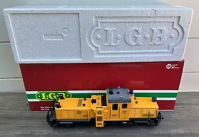 LGB G No. 20670 Schoema 2067 Track Cleaning Diesel Locomotive Train In Box • $395