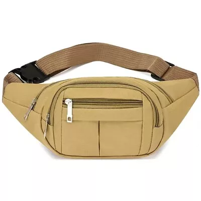 Fanny Pack Waist Bag Men Women Shoulder Hip Belt Bum Sport Travel Waterproof • $6.96