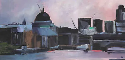 R.R - 20th Century Oil London Skyline • £139