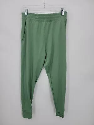 Pink Victorias Secret Leggings Womens Large Green Tapered Active Loungewear • $12.36