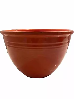 Vintage Homer Laughlin Fiesta Fiestaware Nesting Stacking Mixing Bowl #4 Red • $99