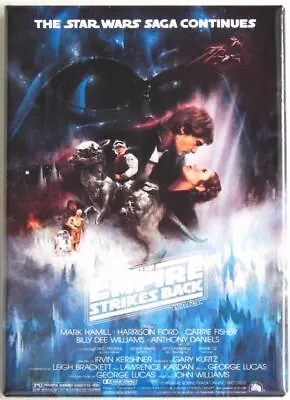 Star Wars Empire Strikes Back MAGNET 2 X3  Refrigerator Locker Movie Poster • $6.95