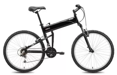 26  Foldable Adult Mountain Bike 18 Speed Full Suspension Swiss Bicycle Unisex • $200