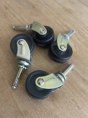 Vintage Swivel Stem Casters 2  Wheels - Set Of 4 • $4.99