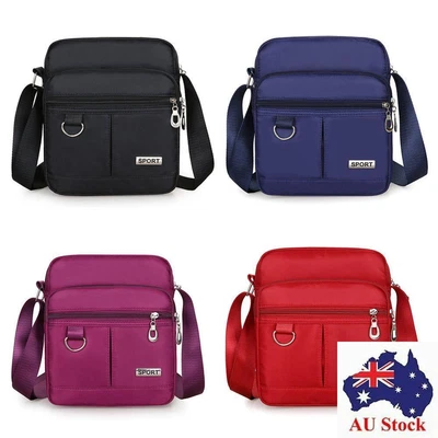 $19.44 • Buy Women Nylon Multi Pocket Travel Cross Body Messenger Bag Handbags Shoulder Bag
